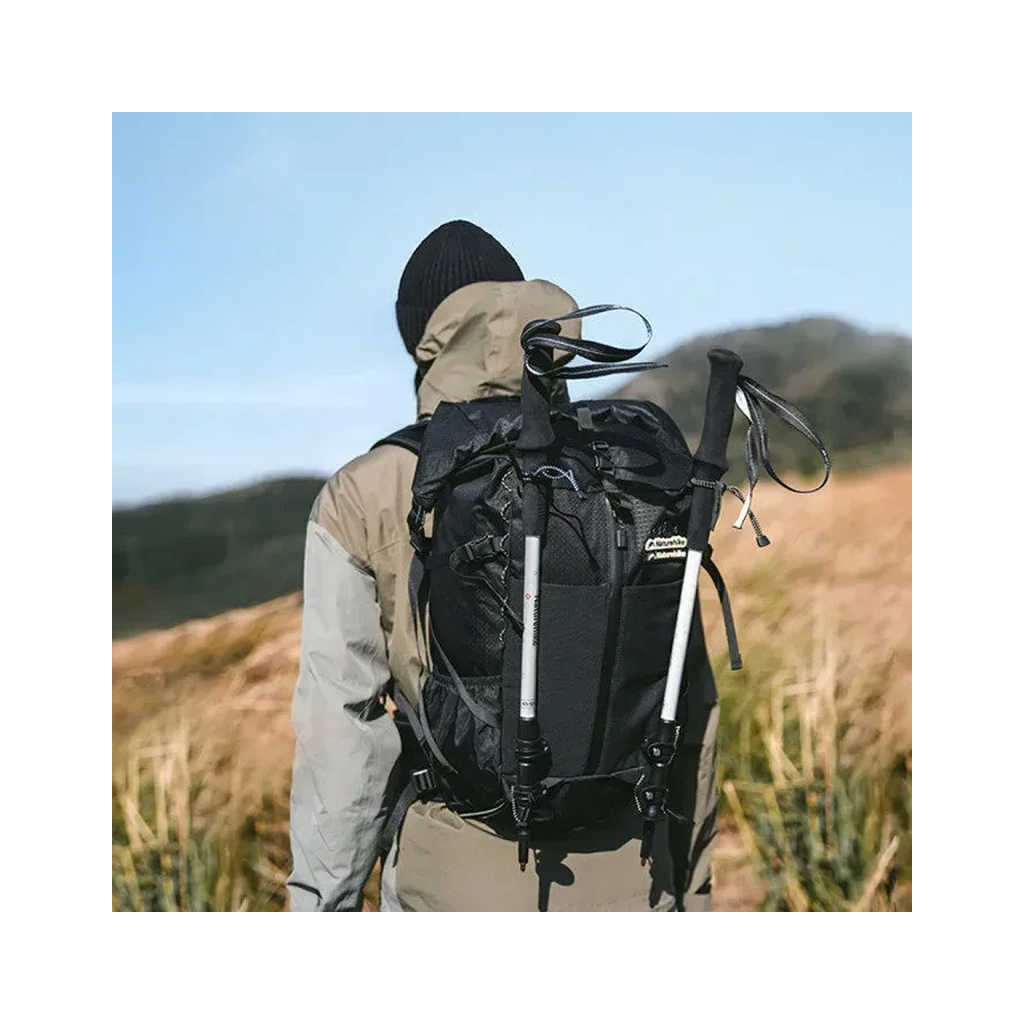 Трекінгові палиці Naturehike 3-секційна ST06 NH17D006-D, 66-135 см, зелена (6927595798249) - зображення 3