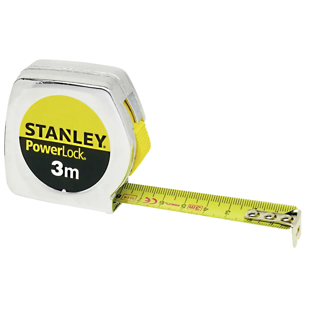 Рулетка Stanley Powerlock, 3м х 12,7 мм (0-33-238) - зображення 1