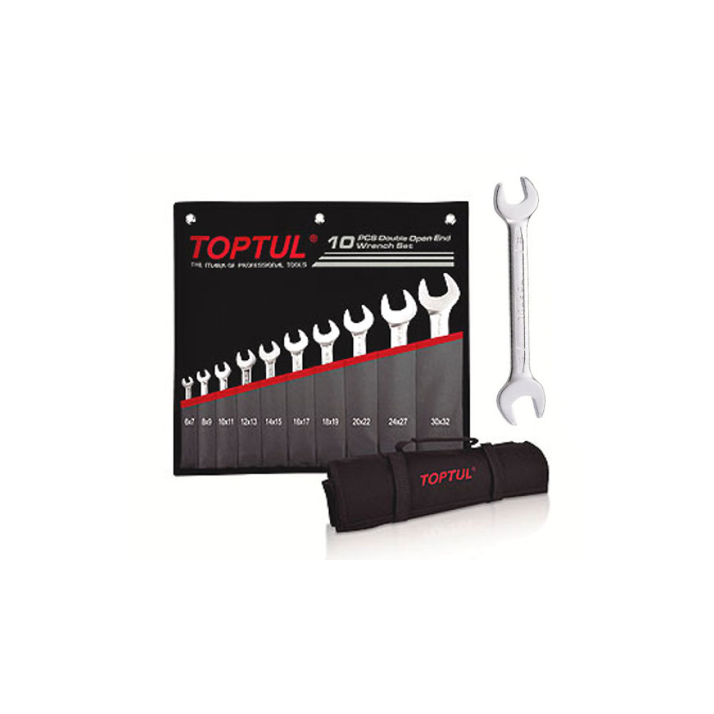 Ключ Toptul ріжковий 6-32 мм 10 шт. (GPCJ1001) - зображення 2