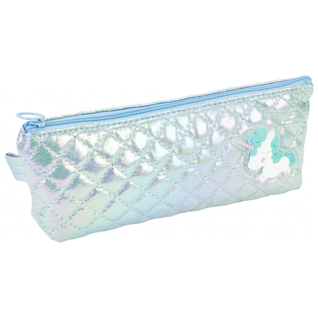 Пенал Cool For School перламутровий 1 відділення блакитний (CF87060) - зображення 1