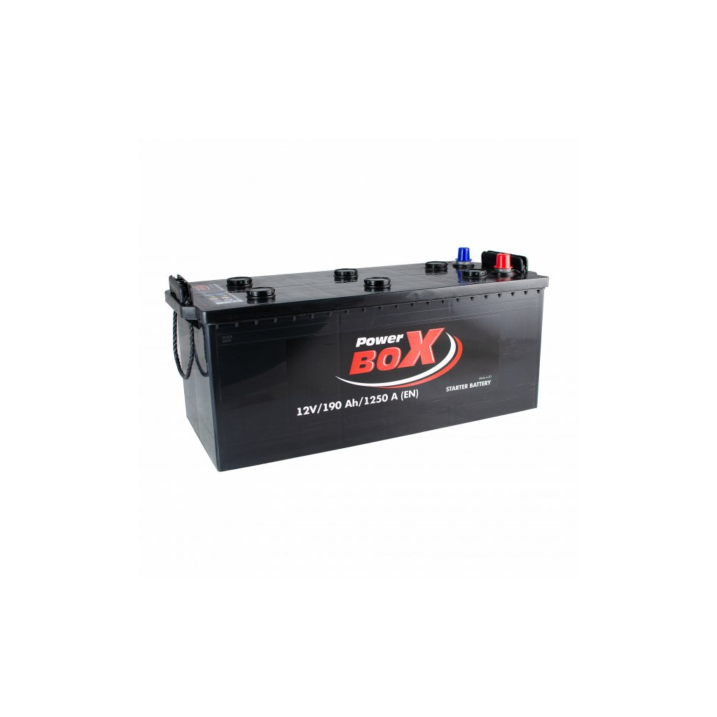 Акумулятор автомобільний PowerBox 190 Аh/12V А1 Euro (SLF190-00) - зображення 2
