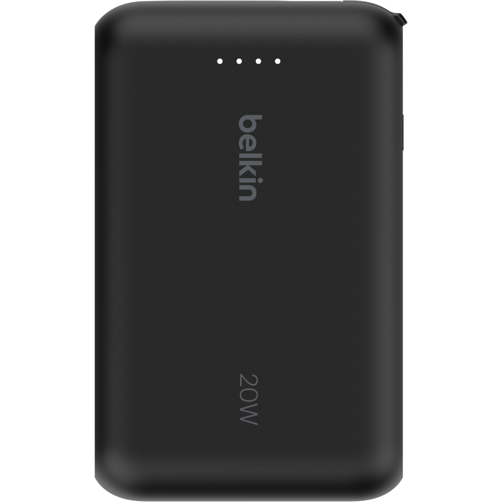 Батарея універсальна Belkin 10000mAh, 20W, USB-C, Black (BPB021HQBK) - зображення 1