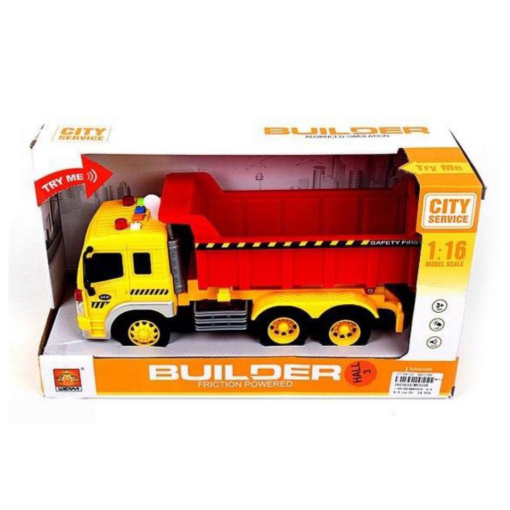 Машина Wenyi інерційна Самоскид зі звуком та світлом 1:16 (WY-310B) - зображення 2