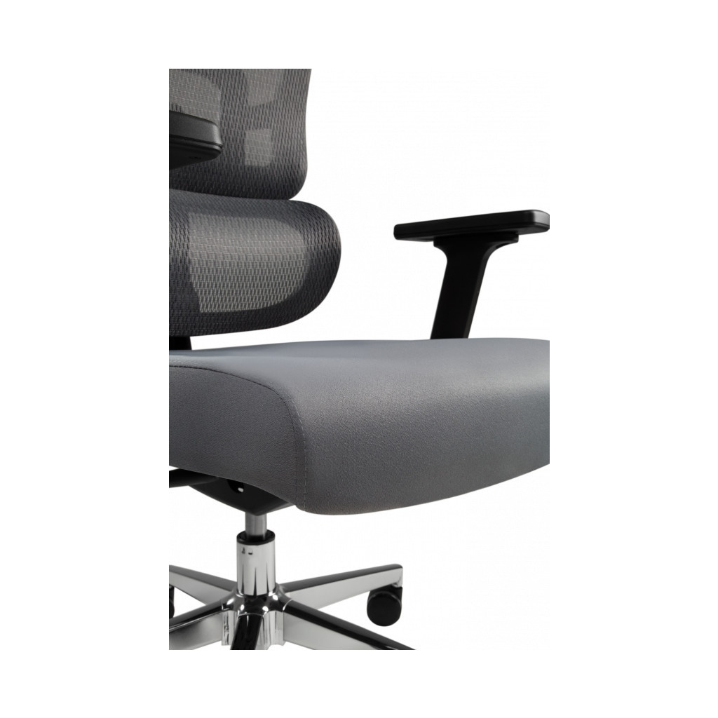 Офісне крісло GT Racer B-517L Gray - зображення 11