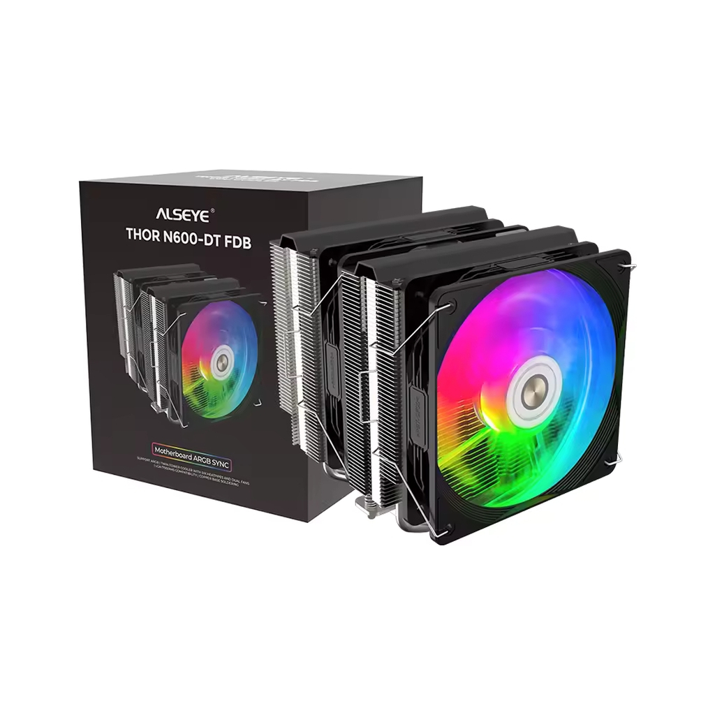 Кулер до процесора Alseye N600-DT-B (AS.01.05.0023) - зображення 6