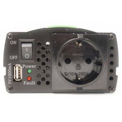 Автомобільний інвертор 24V/220V 300W, USB 5V 1A, HYM300-242 PowerPlant (KD00MS0002) - зображення 5
