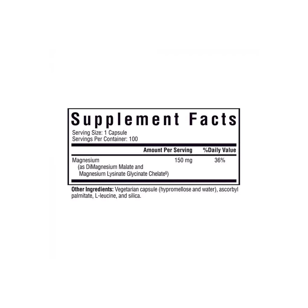 Мінерали Seeking Health Магній, 150 мг, Optimal Magnesium, 100 вегетаріанських капсул (SKH-52064) - зображення 2