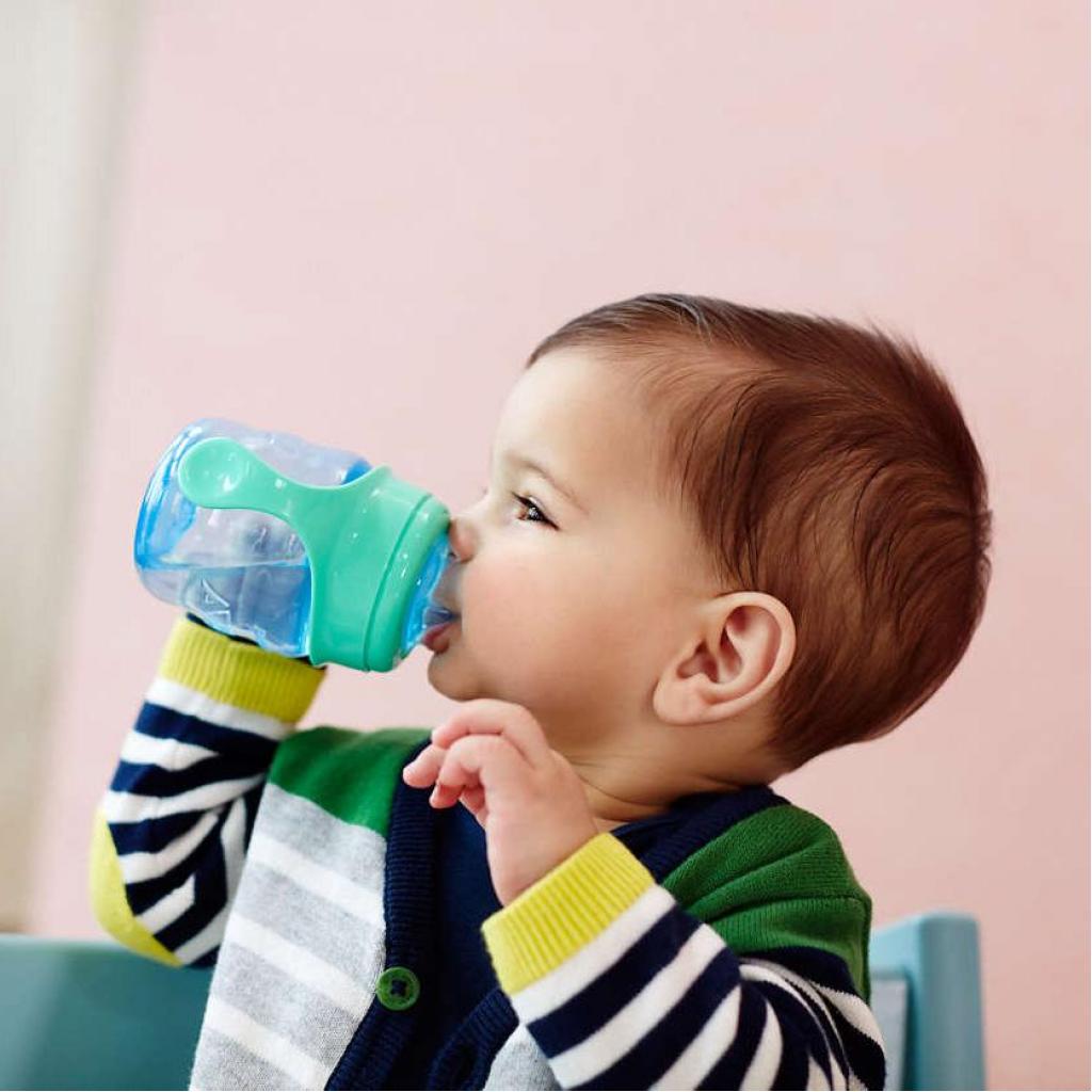 Поїльник-непроливайка Philips AVENT з м'яким носиком 200 мл блакитний, 6 міс+ (SCF551/05) - зображення 5