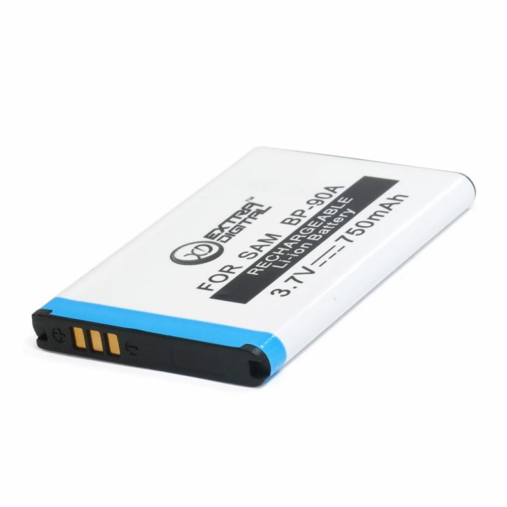 Акумулятор до фото/відео Extradigital Samsung BP90A (DV00DV1382) - зображення 3