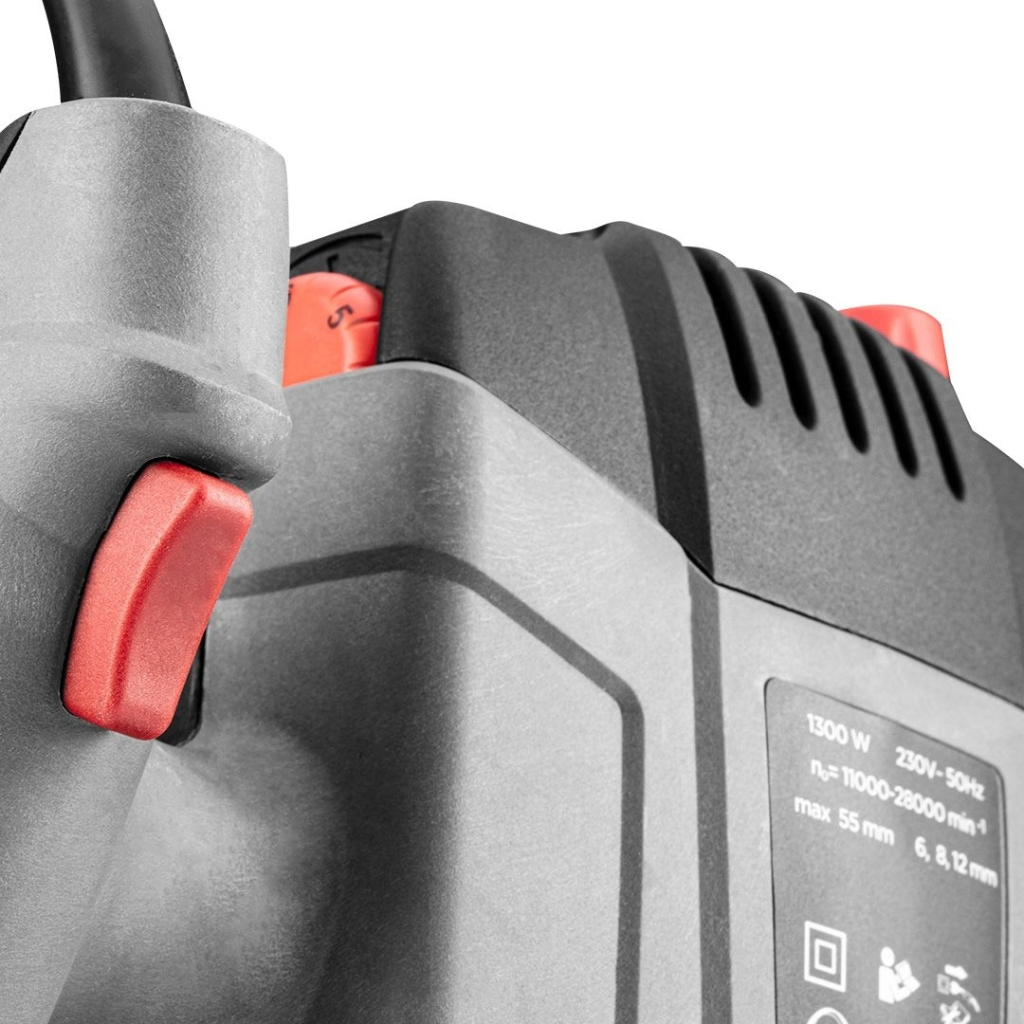 Фрезер Graphite 1300Вт, цанга 6-12мм, 28000об/хв (59G717) - изображение 7