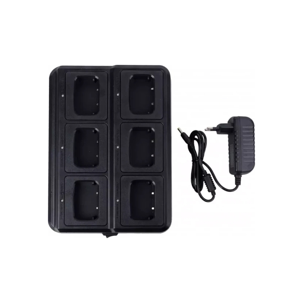 Зарядний пристрій Baofeng для 6 рацій BF-888S (BL-1X6 + 6 АКБ BL-888) (ГРР00000208) - зображення 5