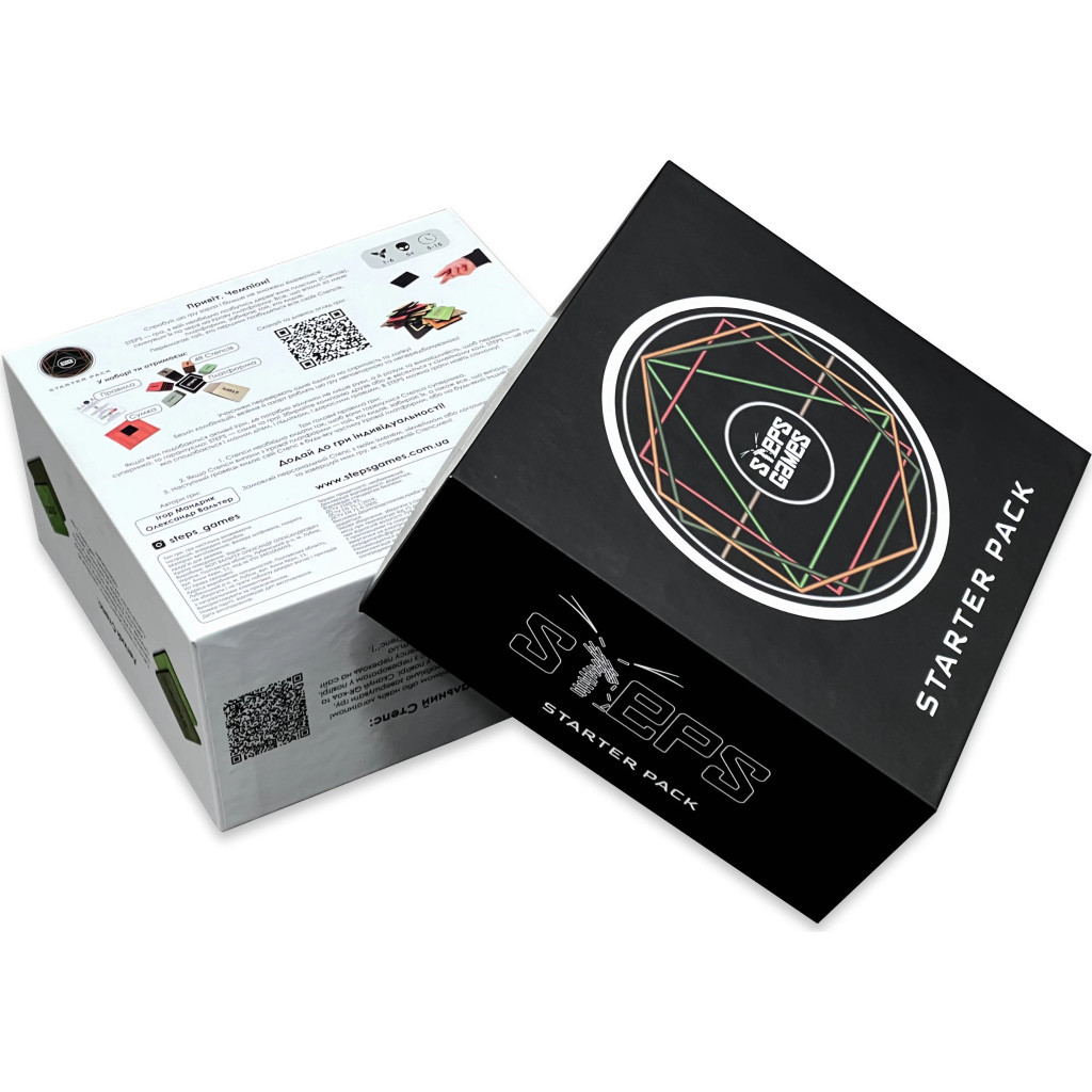 Настільна гра STEPS GAMES Степс. Стартер (Steps Starter Pack) (SG0015) - изображение 3