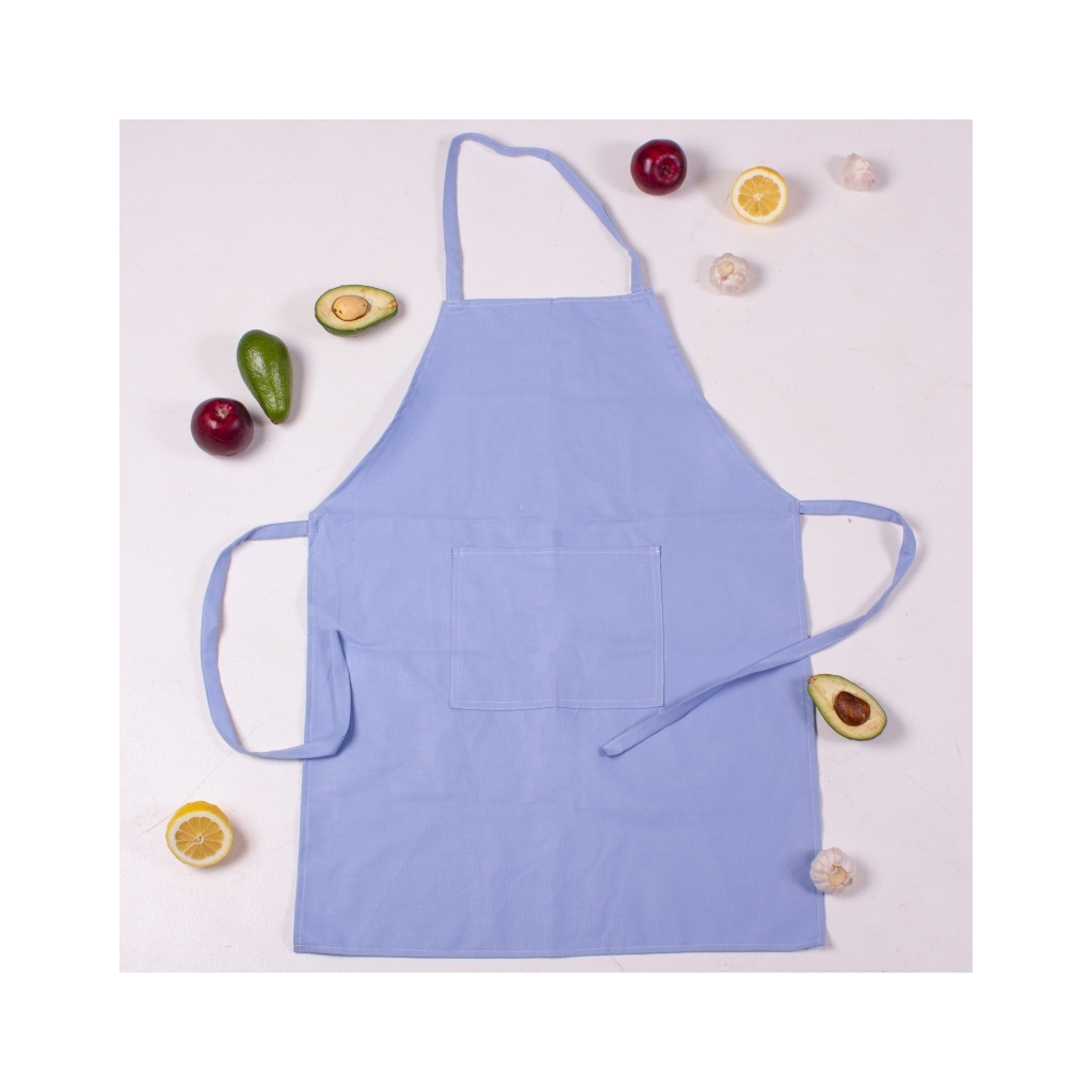 Фартух MirSon рогожа/напівпанама №206 - Blue (2200006754039) - зображення 2