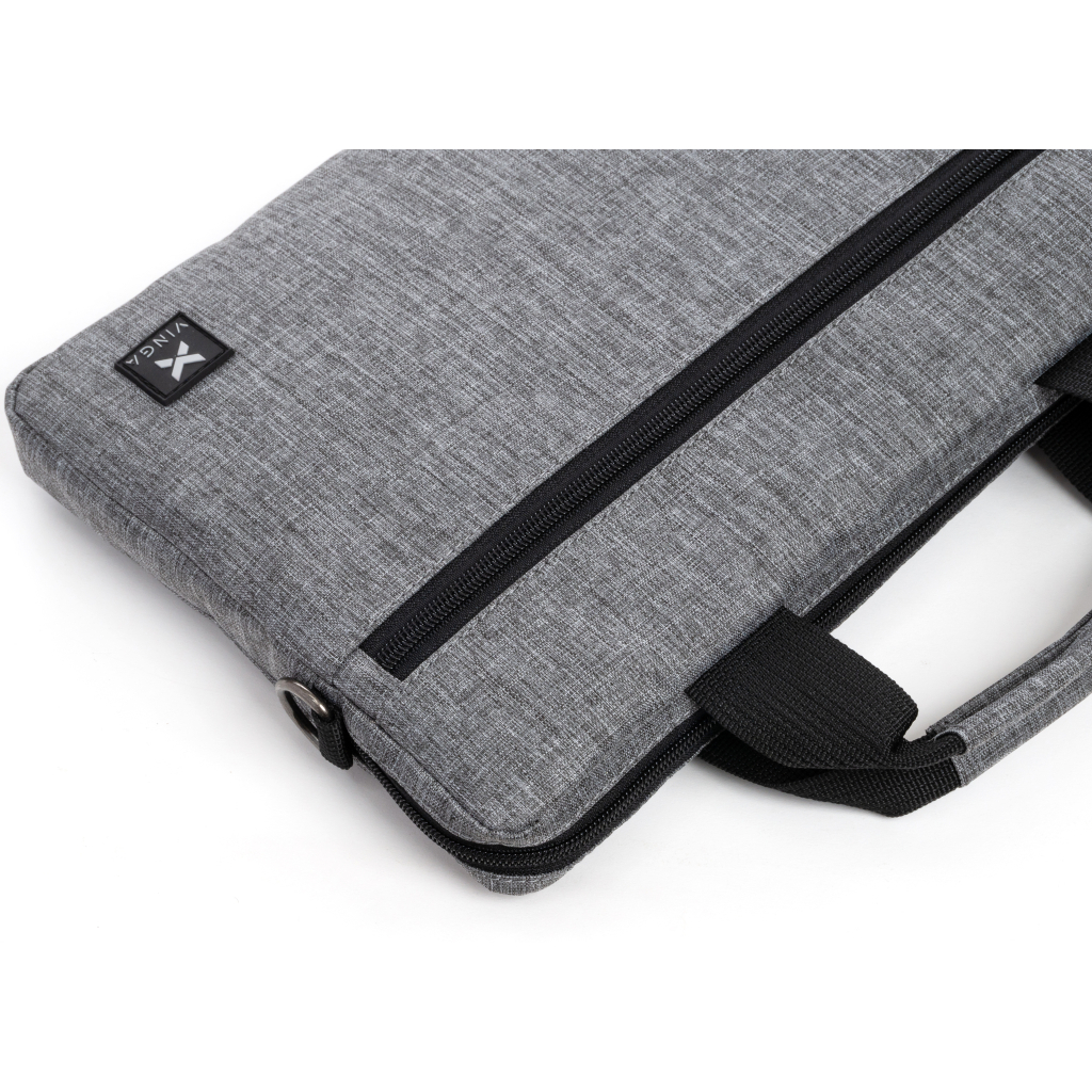 Сумка для ноутбука Vinga 14" NB1403 melange gray (NB1403GY) - зображення 5