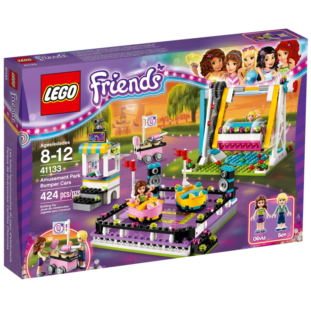 Конструктор LEGO Friends Парк розваг Атракціон Автодром (41133) - зображення 1