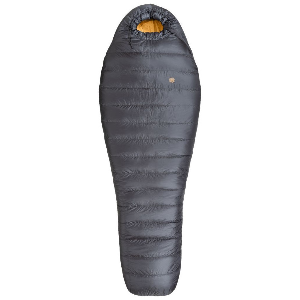 Спальний мішок Turbat Nox пуховий 400 grey/cheddar orange 195 см (012.005.0393) - зображення 1
