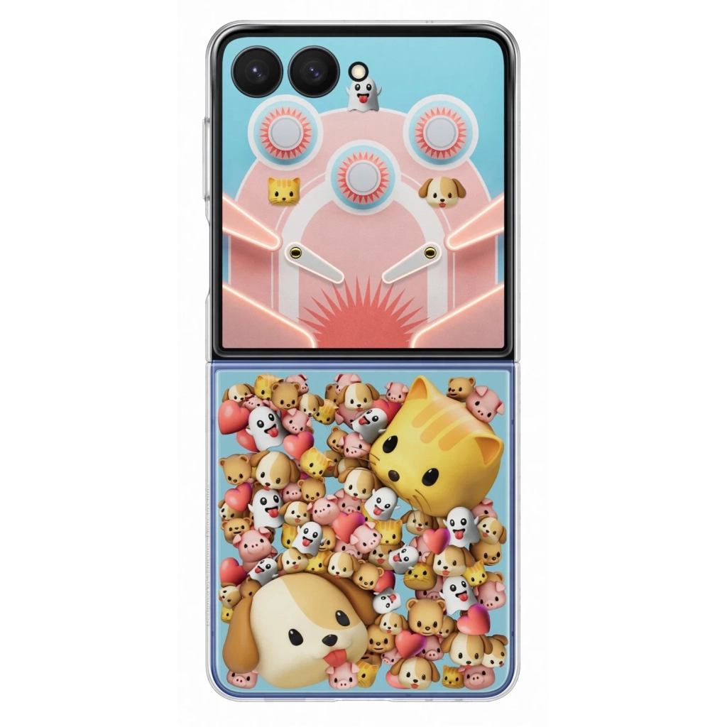 Чохол до мобільного телефона Samsung Flipsuit Galaxy Flip 7 Transparent (EF-ZF766CTEGUA) - зображення 1