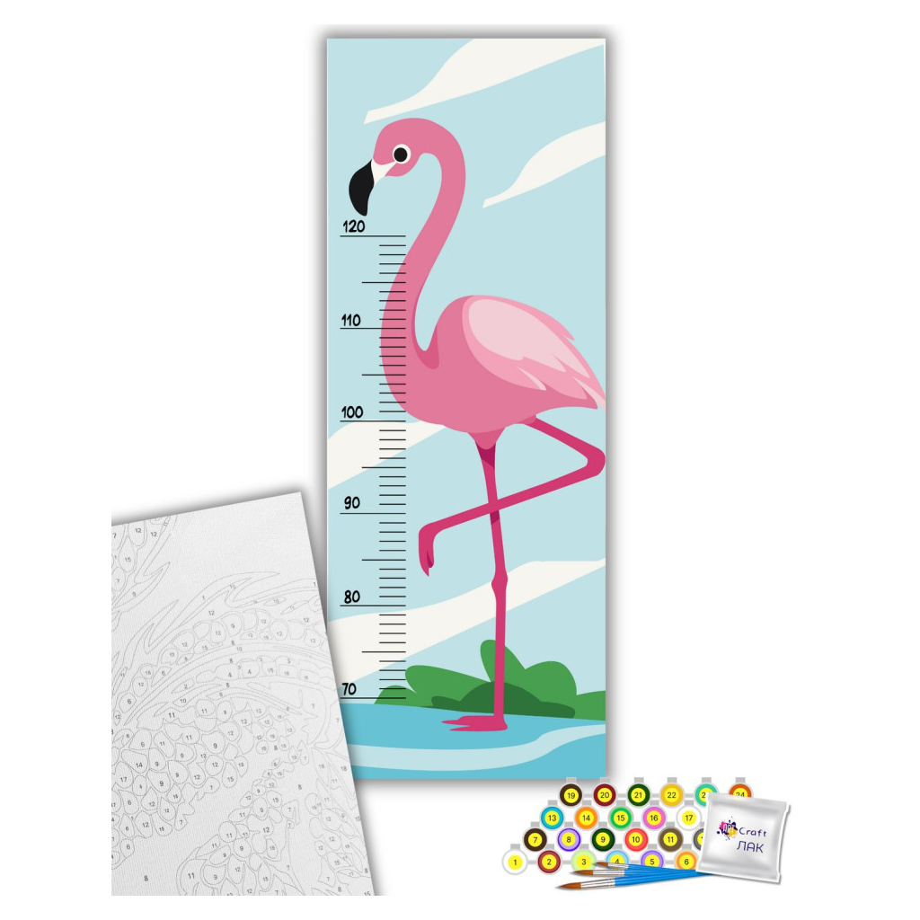 Картина по номерам ArtCraft Ростомір Фламінго 30х80 см (15123-AC) - зображення 2