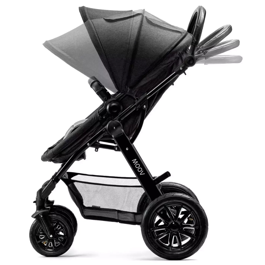 Коляска Kinderkraft 3 в 1 Moov Black (KKWMOOVBLK00NC) (5902533909469) - зображення 7