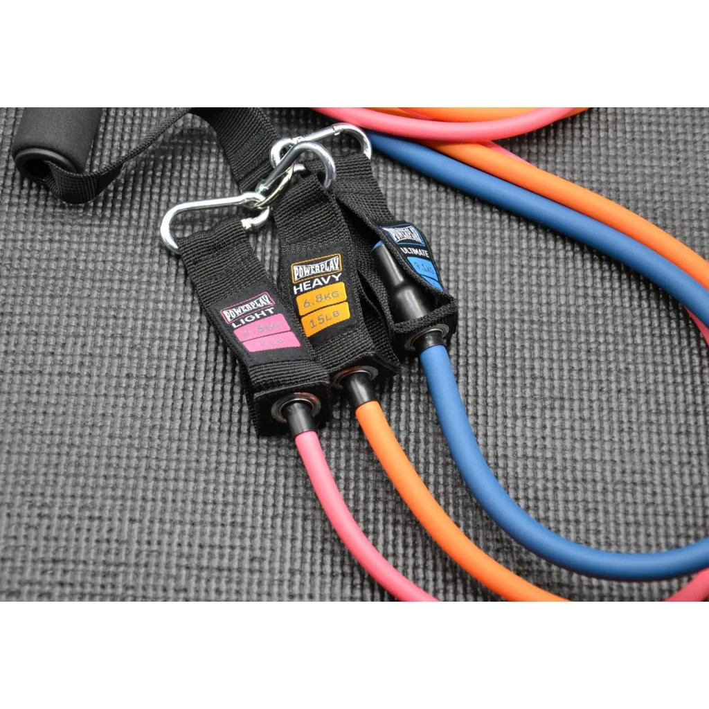 Еспандер PowerPlay PP-4101 Expander Tube Set 3 шт (PP-4101_3set) - зображення 8