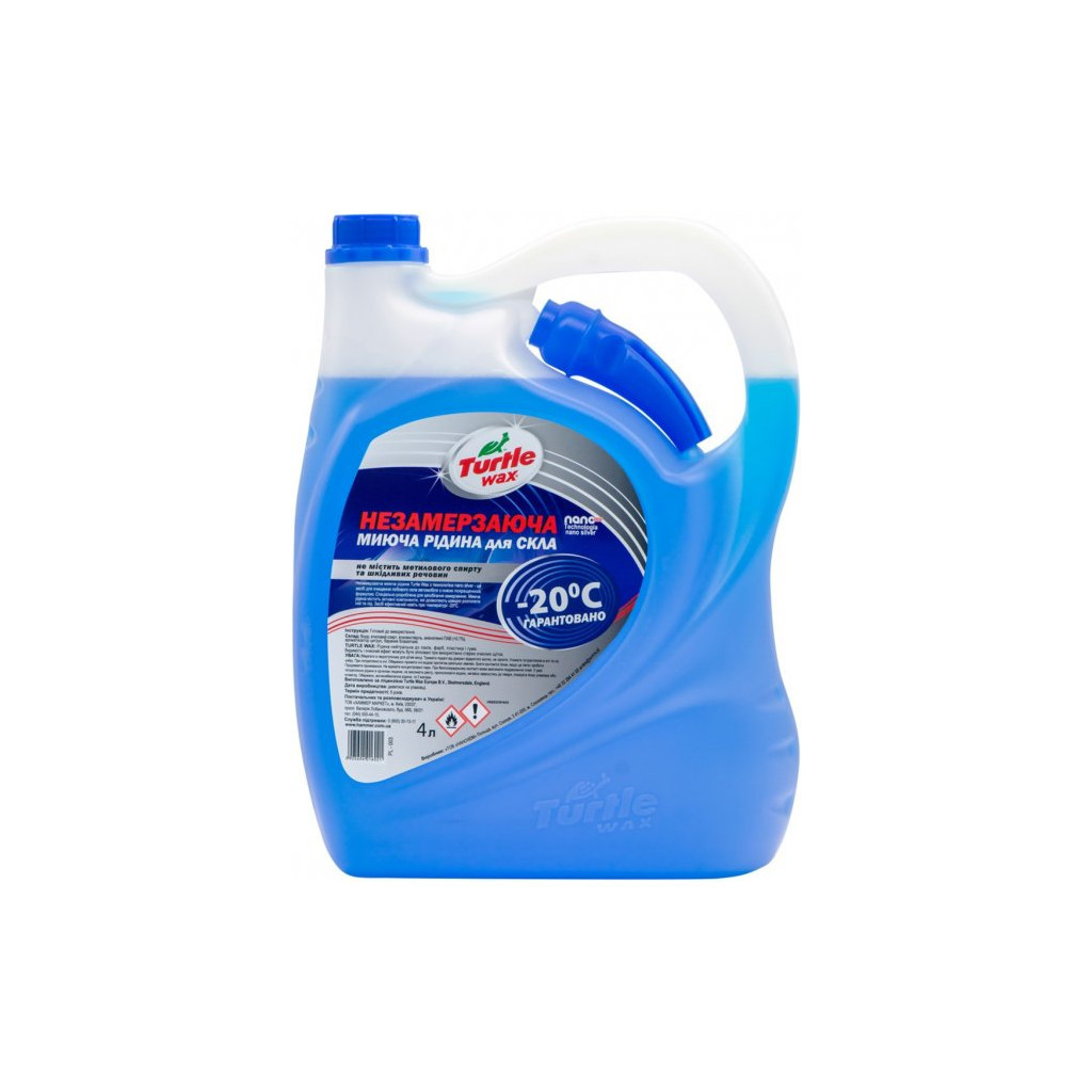 Омивач автомобільний TURTLE WAX -20 4л (PL-003) - зображення 1