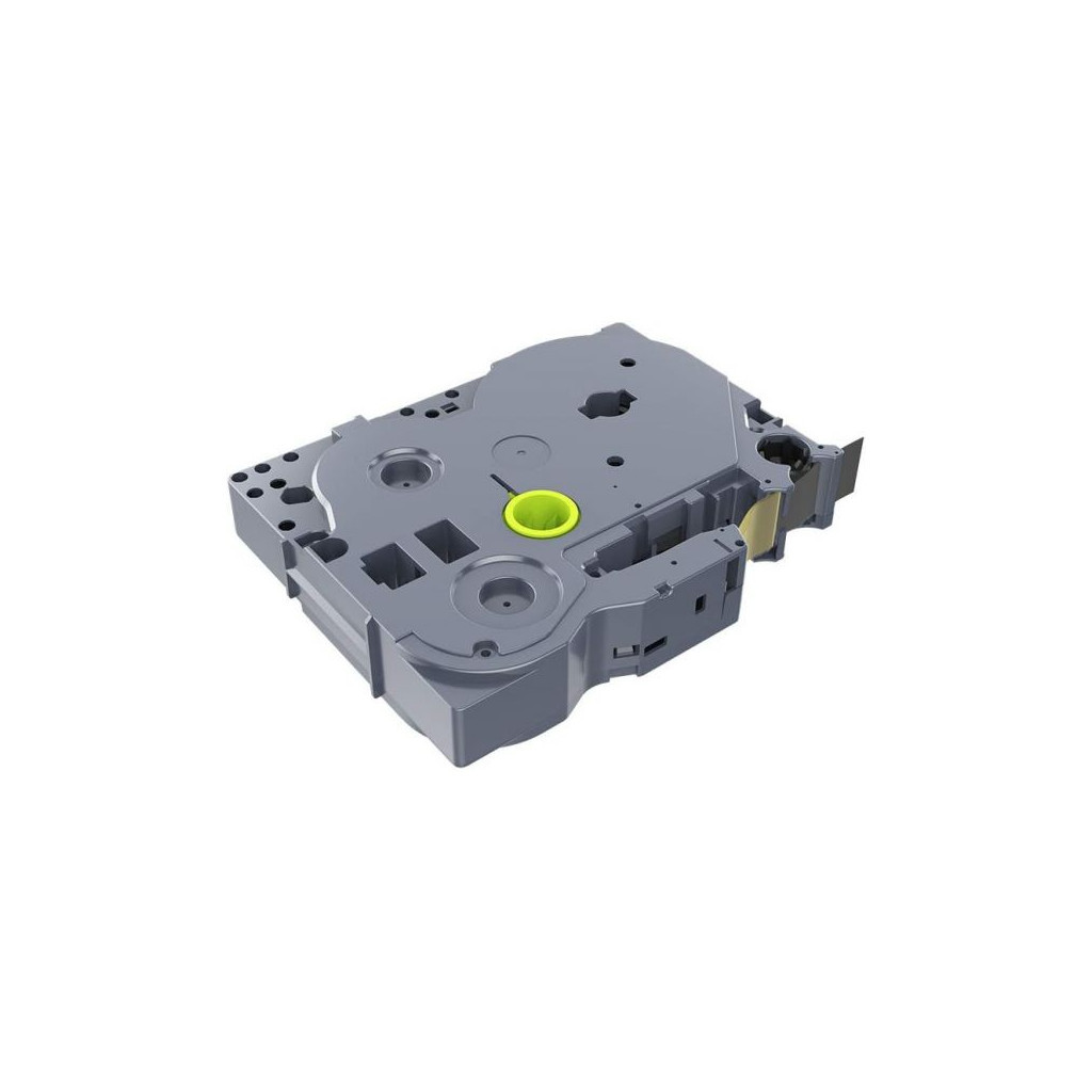 Стрічка для принтера етикеток UKRMARK B-T334P, ламінована, 12мм х 8м, gold on black, аналог TZe334 (900556) - зображення 3