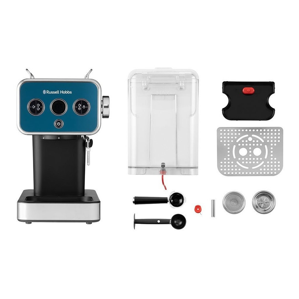 Ріжкова кавоварка еспресо Russell Hobbs 26451-56 - зображення 7