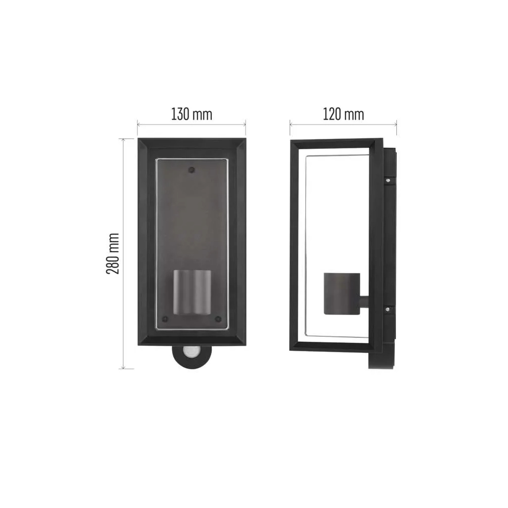 Світильник EMOS E27 IP44 15W з датчиком руху (ZGH040P) - picture 6