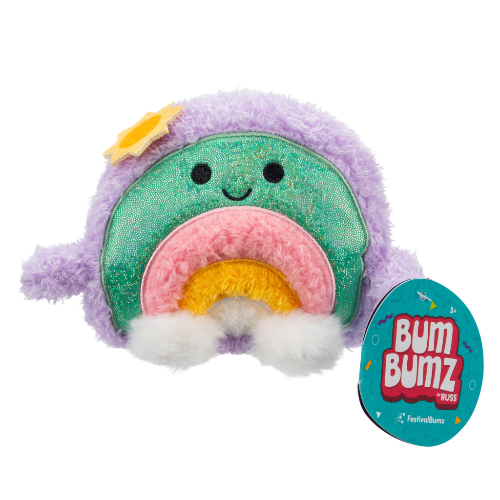 М'яка іграшка BumBumz FestivalBumz Веселка Рорі, 11см (RBBZ01037) - зображення 1