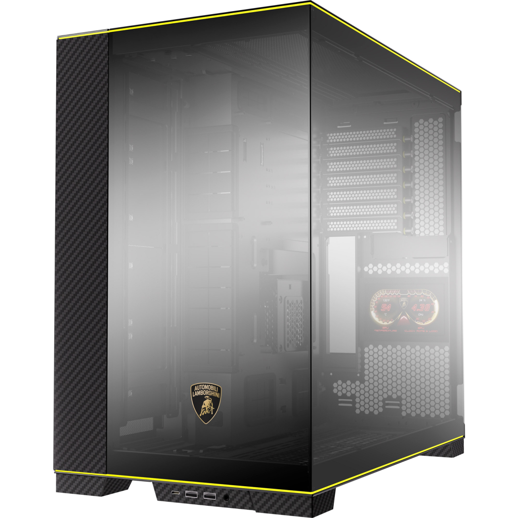 Корпус Lian Li O11 Dynamic EVO RGB, Lamborghini (G99.O11DERGBL.00) - зображення 5