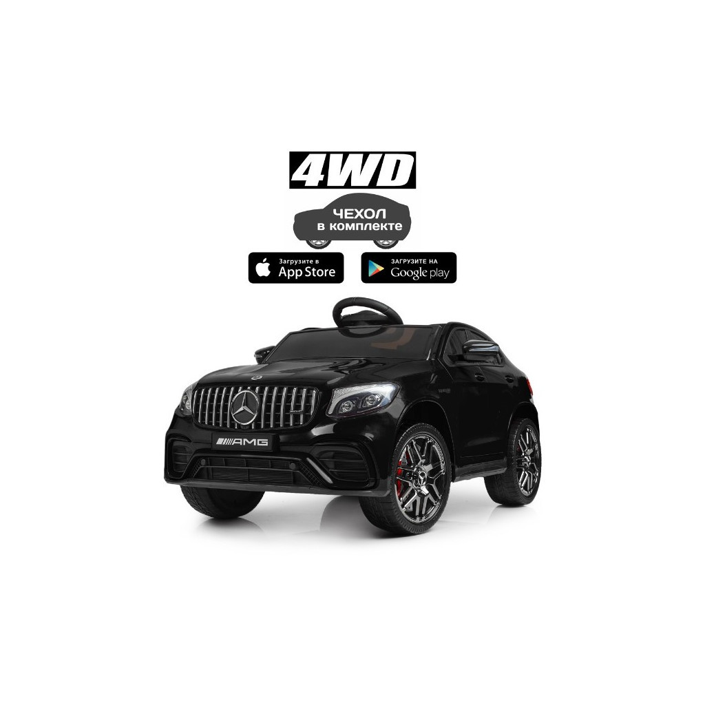 Електромобіль Bambi M 4140EBLRS Mercedes black (M 4140EBLRS-2 black) - зображення 2