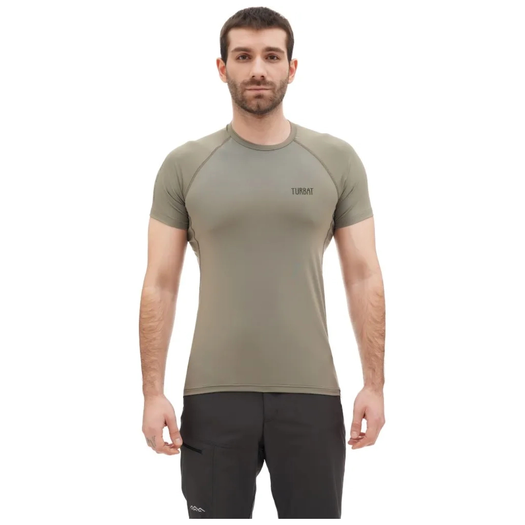 Термофутболка Turbat Hike Lite SS Mns tea olive - XXL - оливковий (012.002.0868) - зображення 1