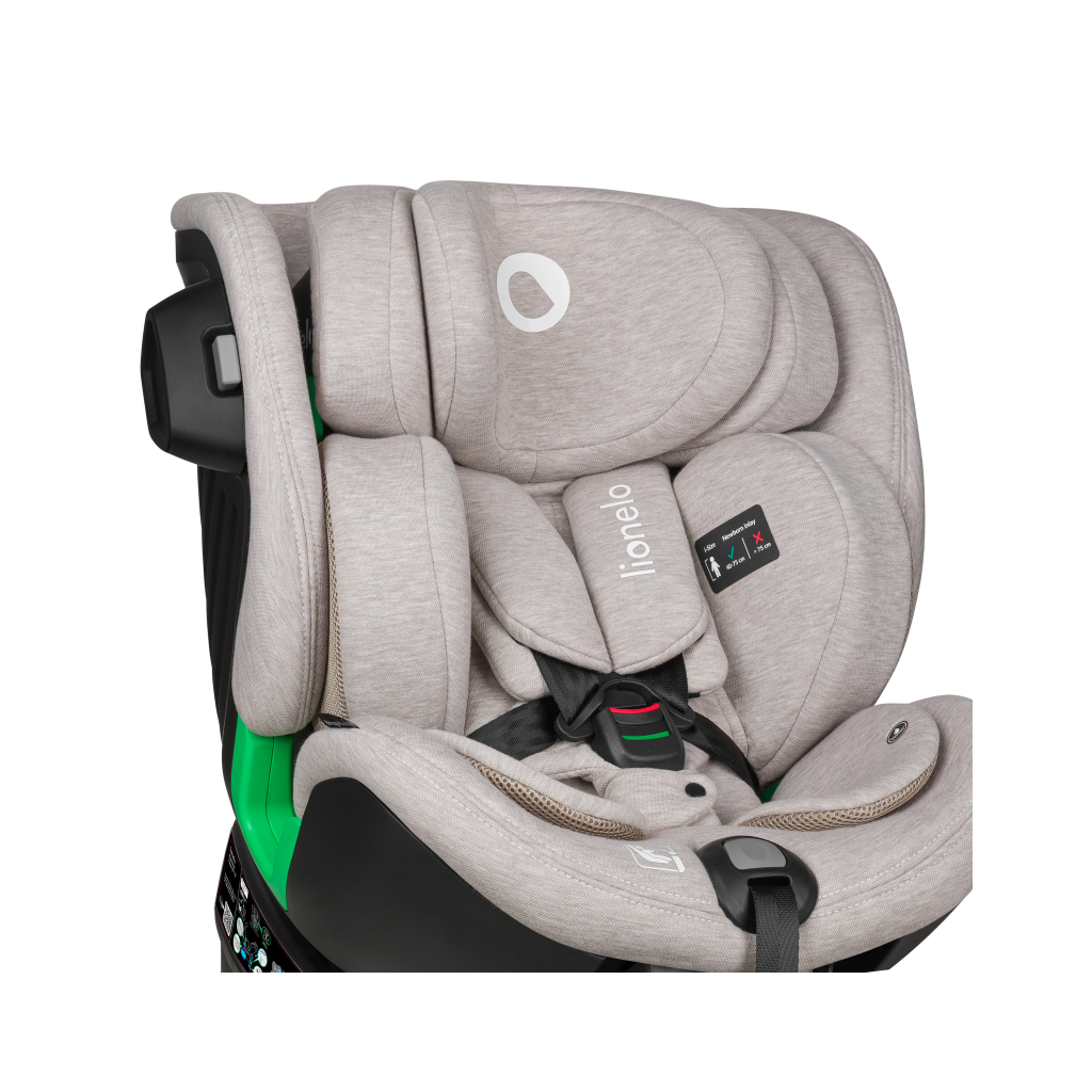 Автокрісло Lionelo Harmony I-Size Beige Sand Bamboo (LO-HARMONY I-SIZE BEIGE SAND BAMBOO) - зображення 7