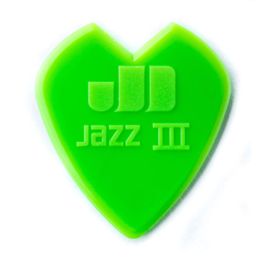 Медіатор Jim Dunlop Kirk Hammett Jazz III Pick 1.38mm 6 шт. (47PKH3N) - зображення 2