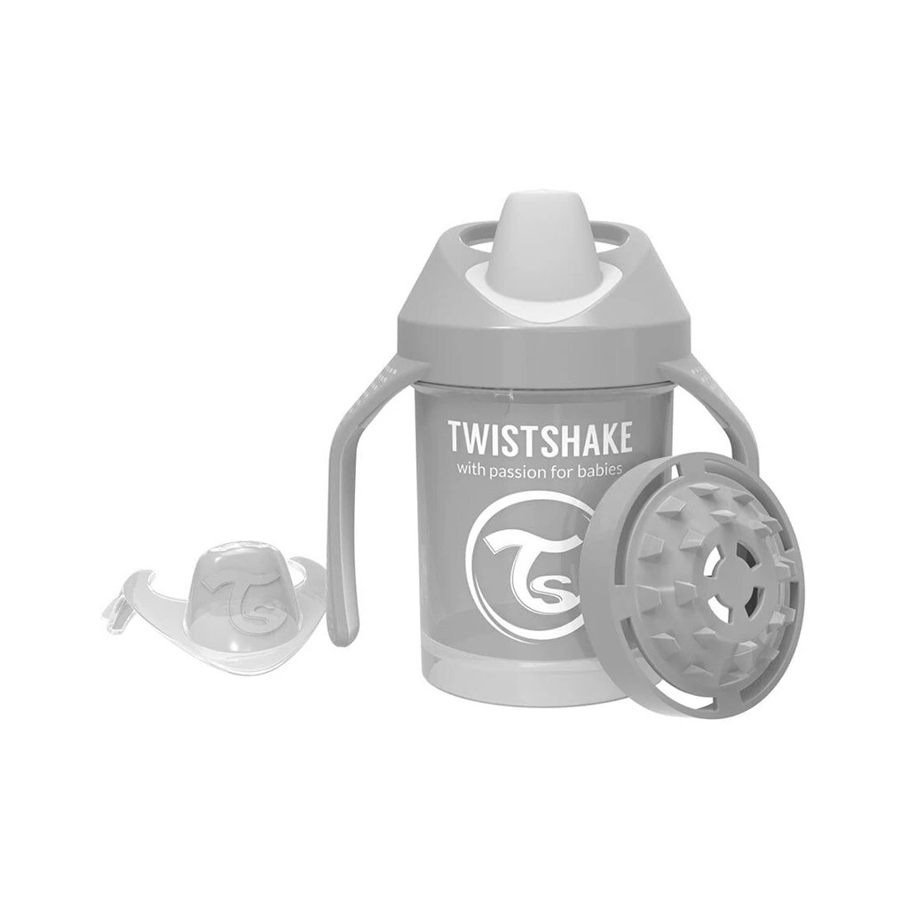Поїльник-непроливайка Twistshake Міні 230 мл .Сіра (69882) - зображення 2
