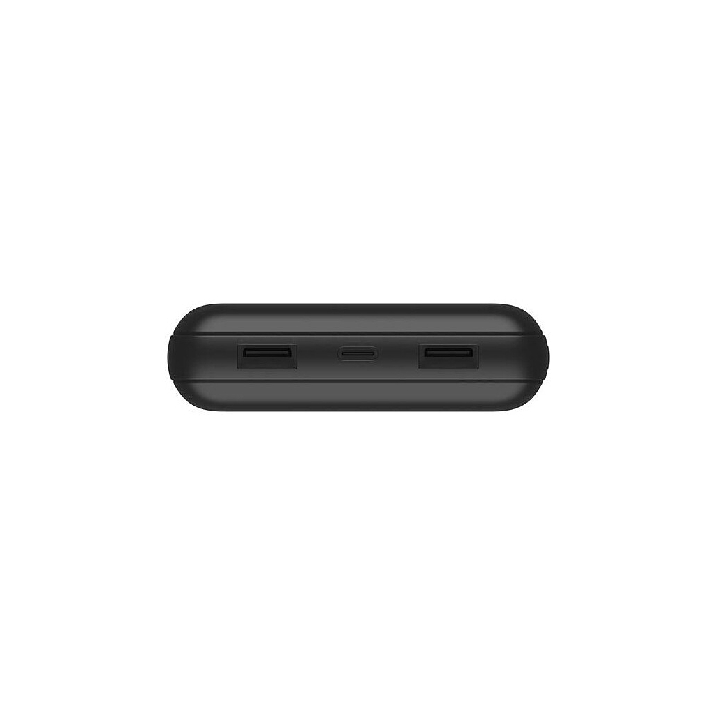 Батарея універсальна Belkin 20000mAh, USB-C, 2*USB-A, 3A, 6" USB-A to USB-C cable, Black (BPB012BTBK) - зображення 4