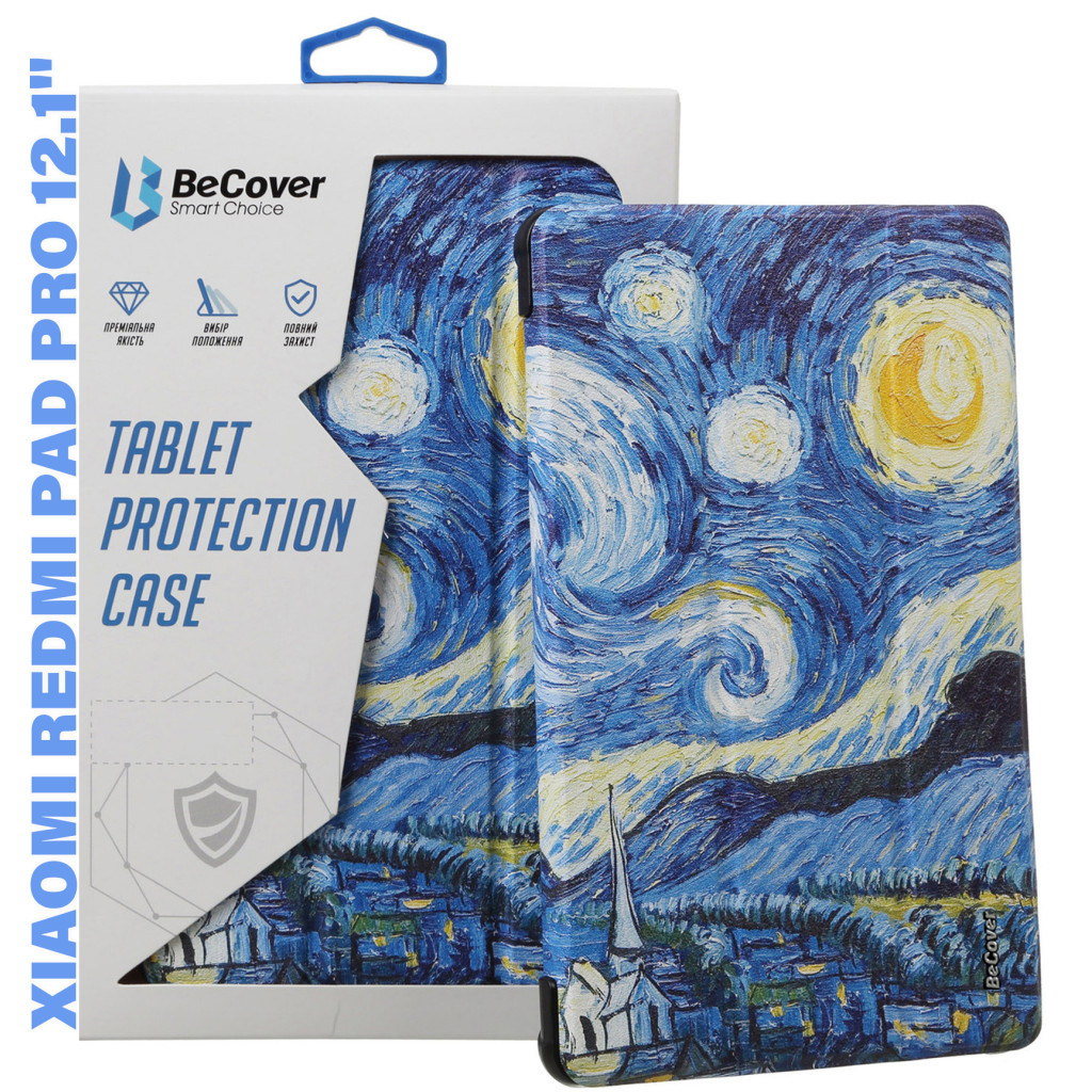 Чохол до планшета BeCover Smart Case Xiaomi Redmi Pad Pro 12.1'' Night (711314) - зображення 1