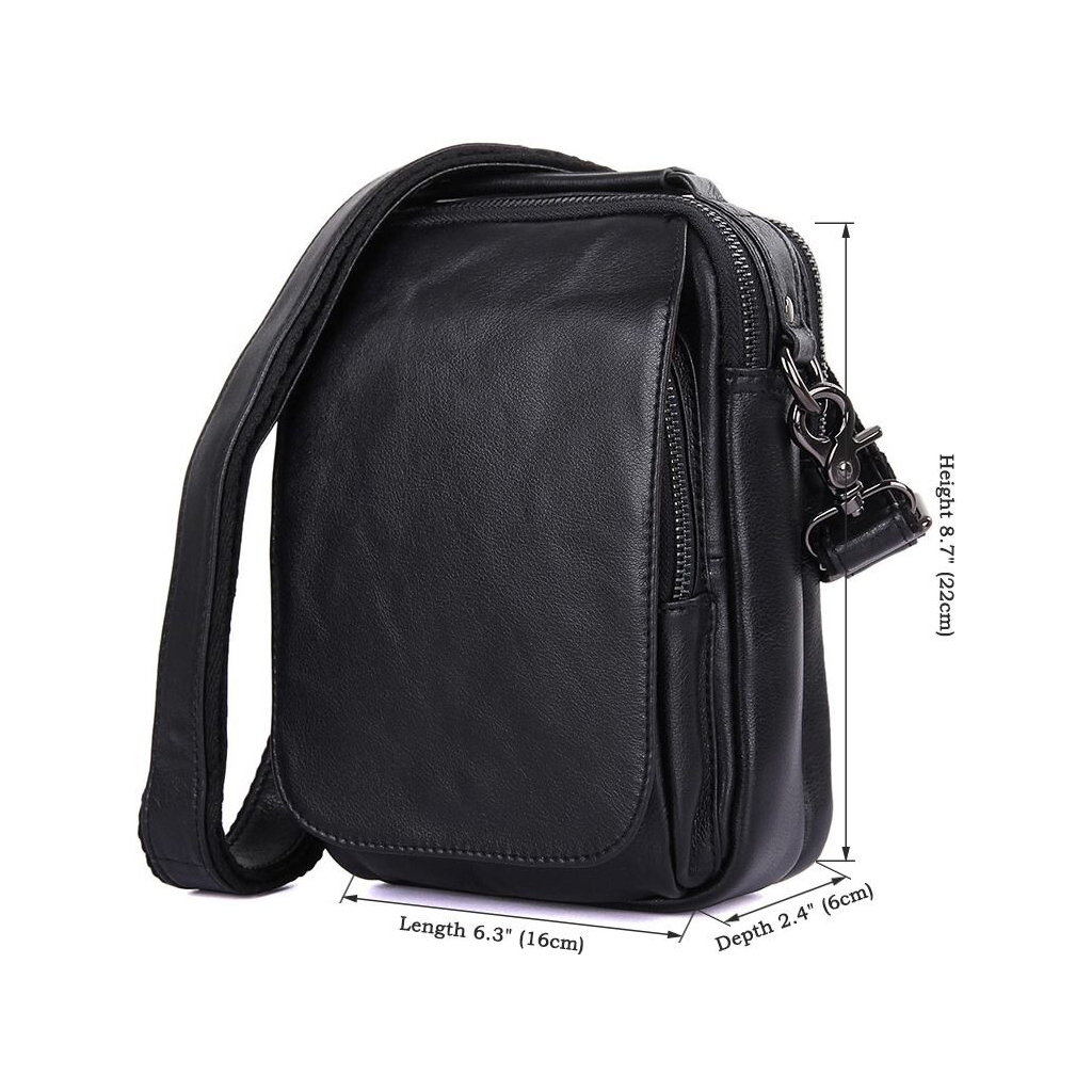 Сумка Vintage Чорна (14451) - зображення 6