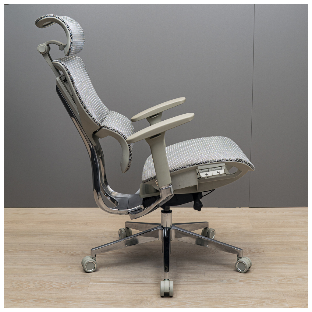 Офісне крісло Richman Ерготекс Алюм Synchro Сітка Сіре (R00000052540) - зображення 9