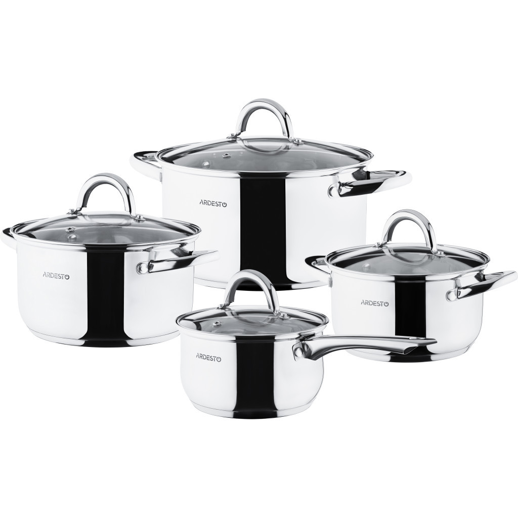 Набір посуду Ardesto Gemini Gourmet 8 предметів (AR1908PS) - зображення 1