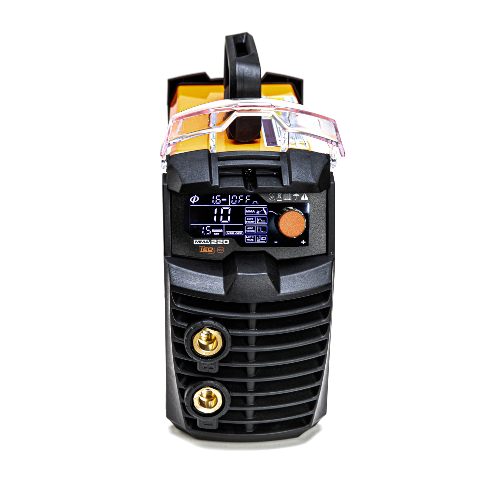 Зварювальний апарат GTM інвертор MMA-220DS LED, 220А, 1,6-5,0мм, 220В дисплей (MMA-220DS LED) - изображение 2