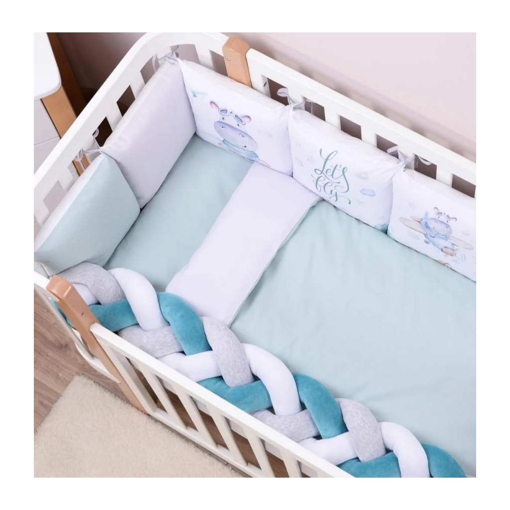 Дитячий постільний набір Верес Hippo ( 6 од) (220.40) - изображение 6