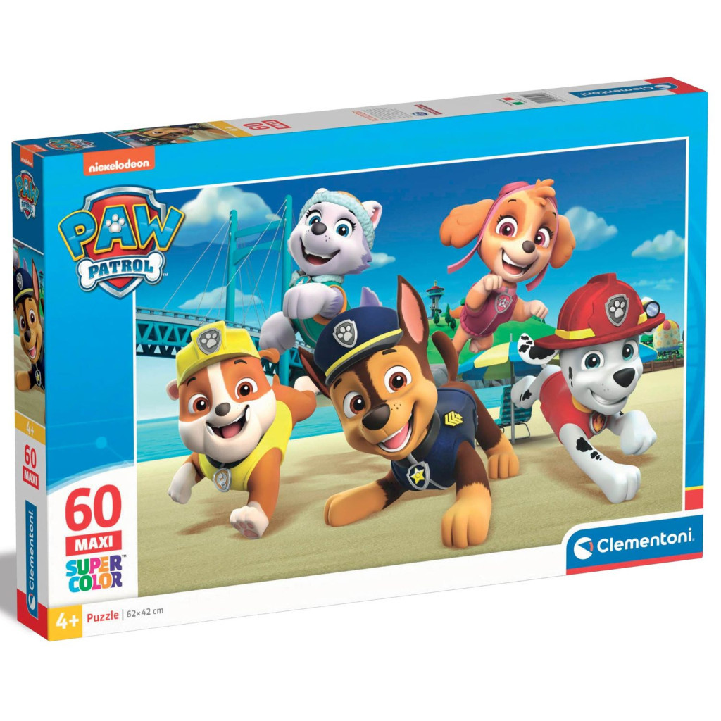 Пазл Clementoni Superhero Paw Patrol, серія MAXI, 60 елементів (26591) - зображення 1