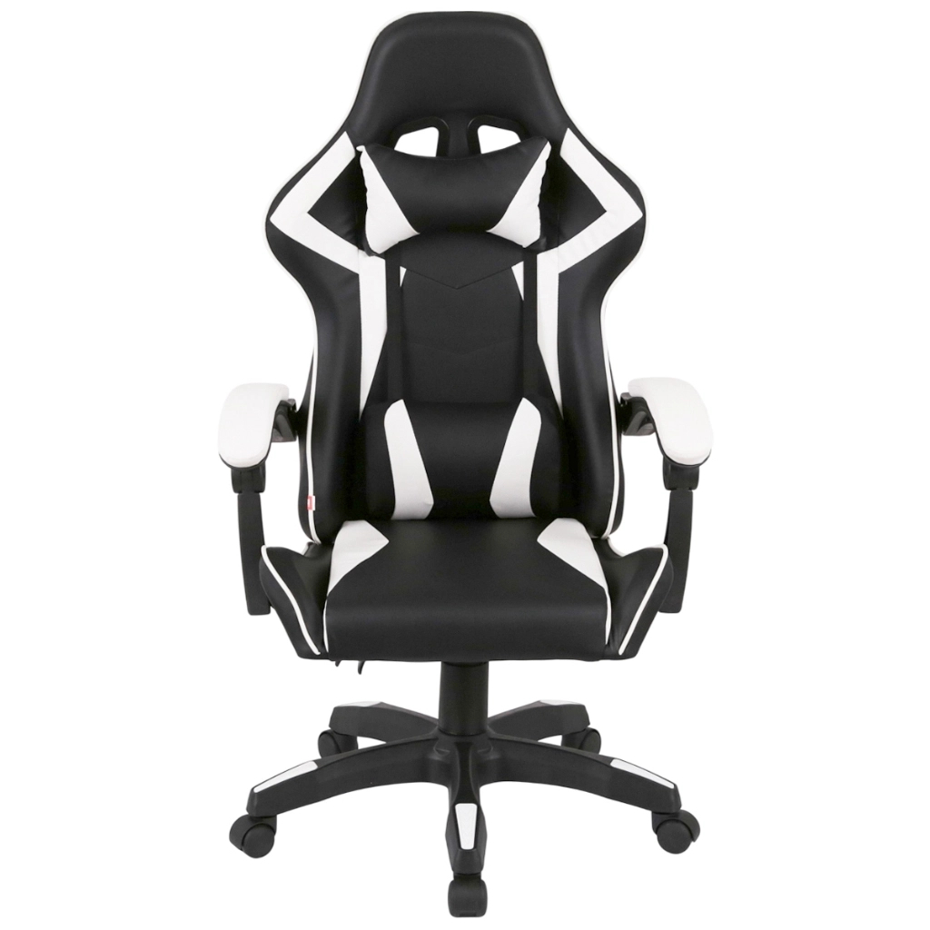 Крісло ігрове Аклас Бешкет ANF підліткове Білий (PU-чорний/білий) (00160336) - зображення 2