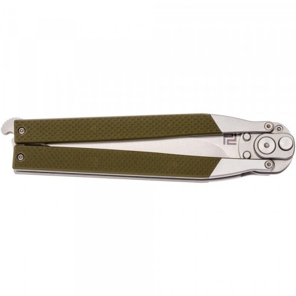 Ніж Artisan Kinetic Balisong, D2, G10 green (1823PL-GNF) - зображення 3