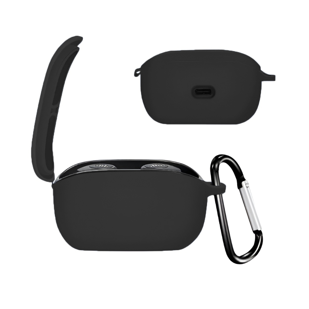 Чохол для навушників BeCover Silicon для JBL Vibe 100 TWS Black (710188) - зображення 2