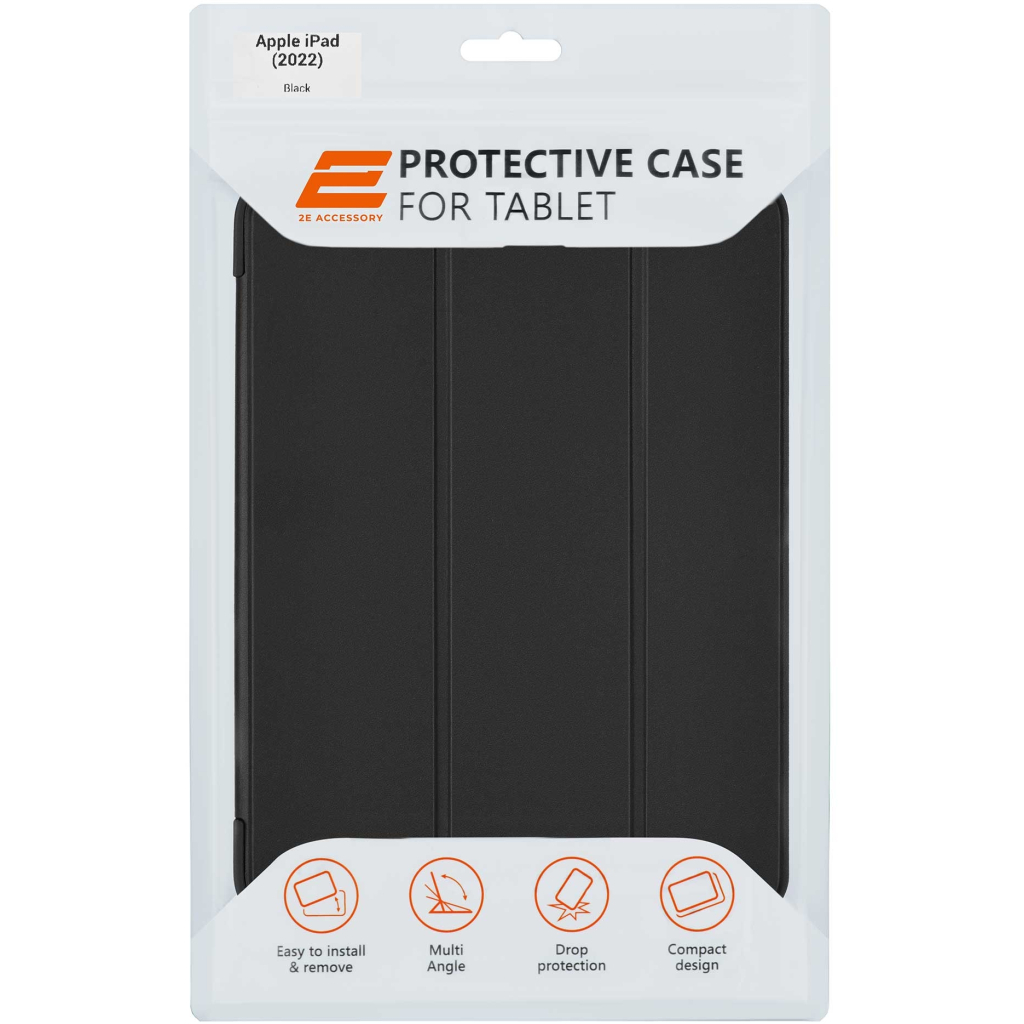 Чохол до планшета 2E Apple iPad(2022), Flex, Black (2E-IPAD-2022-IKFX-BK) - зображення 5