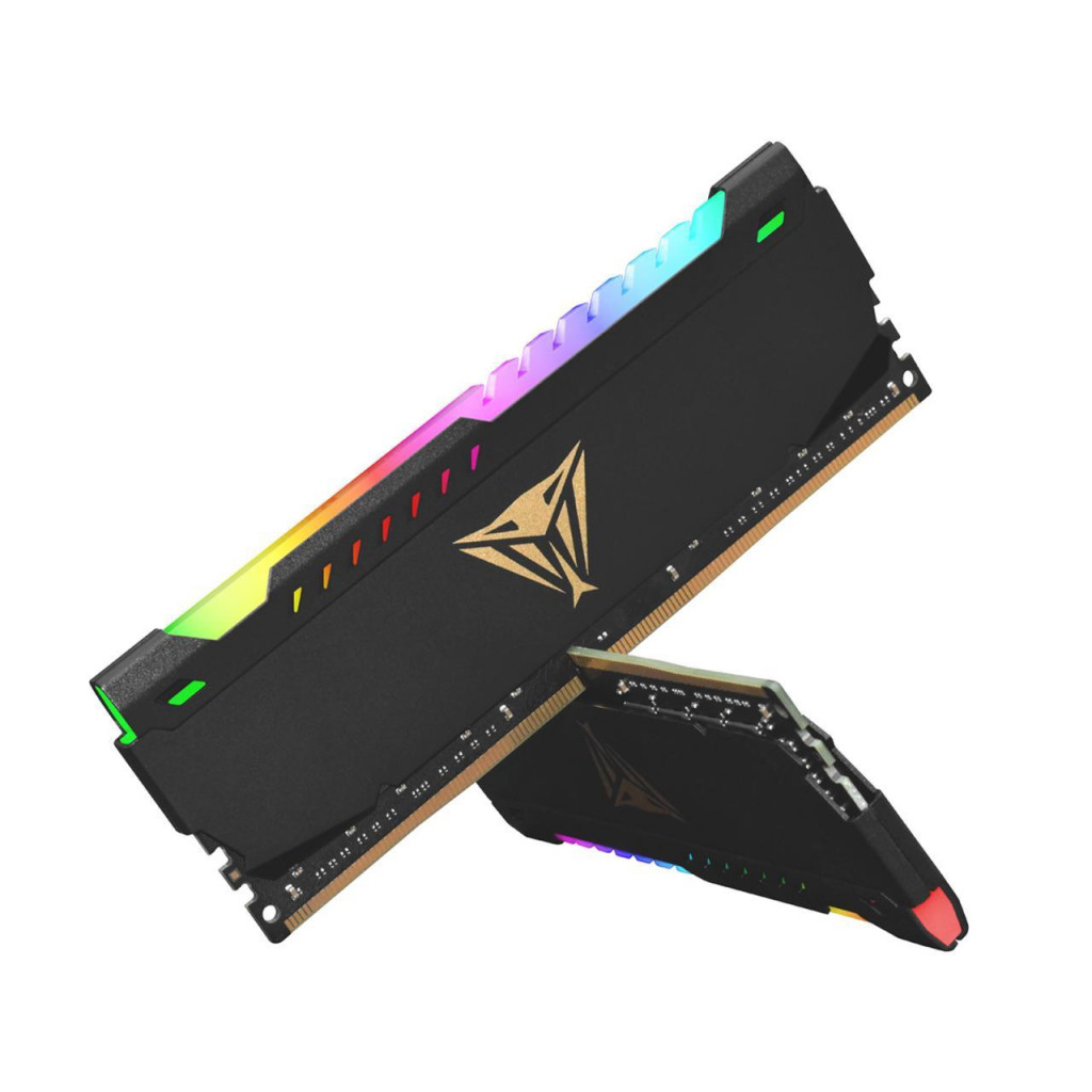 Модуль пам'яті для комп'ютера DDR4 16GB (2x8GB) 3600 MHz Viper Steel RGB Black Patriot (PVSR416G360C0K) - зображення 5