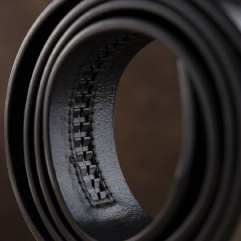 Ремінь Vintage З пряжкою дрібний ромб Чорний (20285) - зображення 7