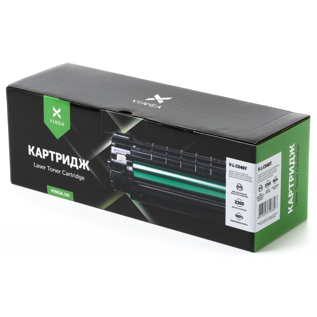 Картридж Vinga CANON 046 Yellow (V-L-C046Y) - зображення 7
